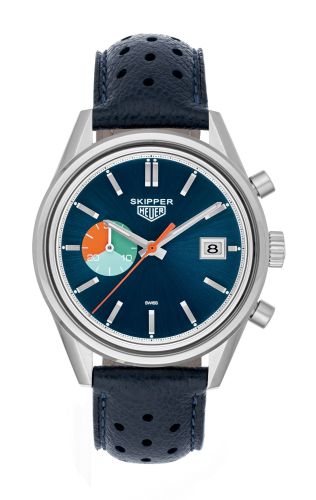 TAG Heuer Carrera Calibre 18 Stainless Steel / Blue / Skipper for Hodinkee